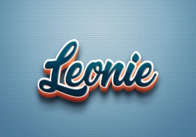 Cursive Name DP: Leonie