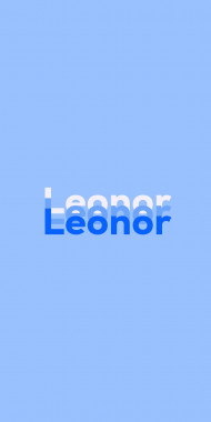 Name DP: Leonor