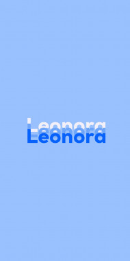 Name DP: Leonora