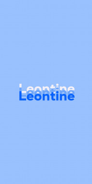 Name DP: Leontine