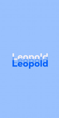 Name DP: Leopold