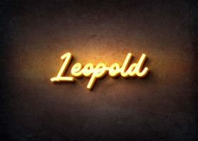 Glow Name Profile Picture for Leopold