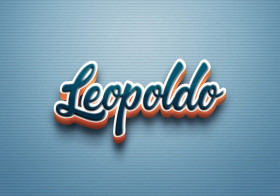 Cursive Name DP: Leopoldo
