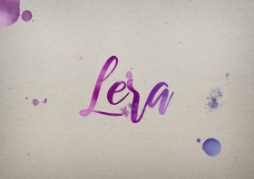 Lera Watercolor Name DP