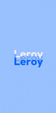 Name DP: Leroy
