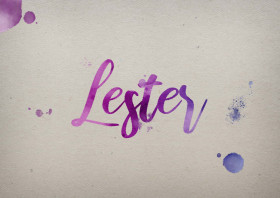 Lester Watercolor Name DP