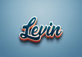 Cursive Name DP: Levin
