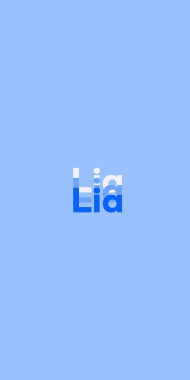 Name DP: Lia