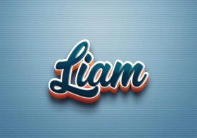 Cursive Name DP: Liam