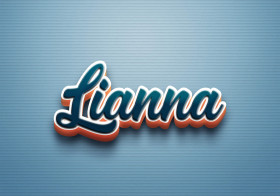 Cursive Name DP: Lianna