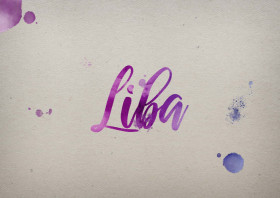 Liba Watercolor Name DP