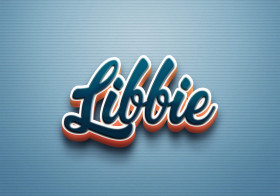 Cursive Name DP: Libbie