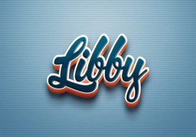 Cursive Name DP: Libby