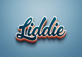 Cursive Name DP: Liddie
