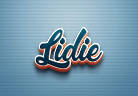 Cursive Name DP: Lidie