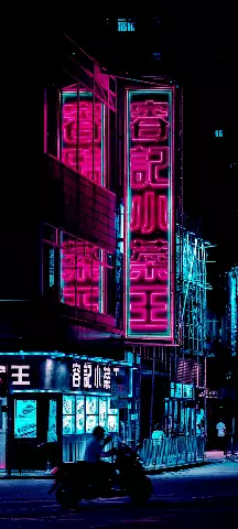 Light  Neons Amoled Wallpaper with Neon Neon sign & Electronic signage