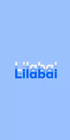 Name DP: Lilabai