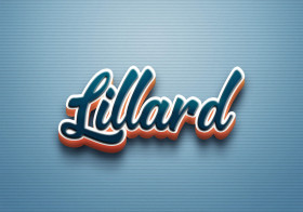 Cursive Name DP: Lillard
