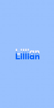 Name DP: Lillian