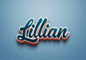 Cursive Name DP: Lillian
