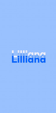 Name DP: Lilliana