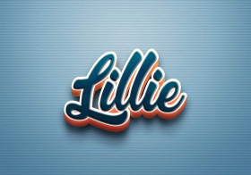 Cursive Name DP: Lillie