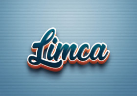 Cursive Name DP: Limca