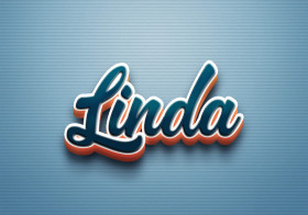 Cursive Name DP: Linda