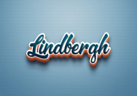 Cursive Name DP: Lindbergh