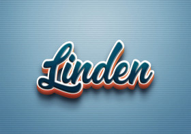 Cursive Name DP: Linden