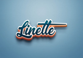 Cursive Name DP: Linette