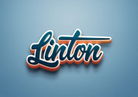 Cursive Name DP: Linton