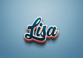 Cursive Name DP: Lisa