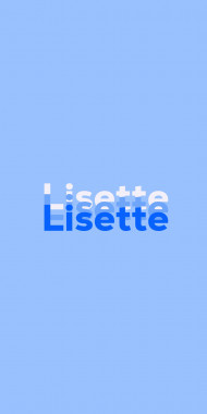 Name DP: Lisette