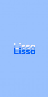 Name DP: Lissa