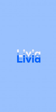 Name DP: Livia