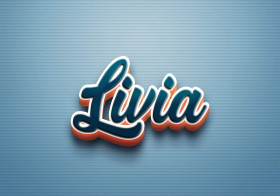 Cursive Name DP: Livia