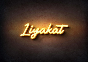 Glow Name Profile Picture for Liyakat