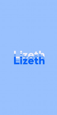 Name DP: Lizeth