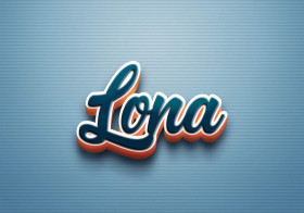 Cursive Name DP: Lona