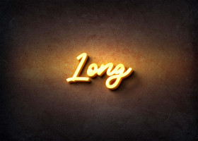 Glow Name Profile Picture for Long