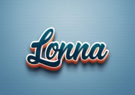 Cursive Name DP: Lonna