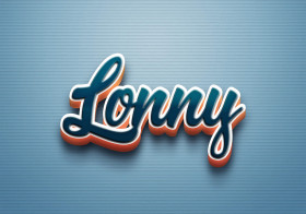 Cursive Name DP: Lonny