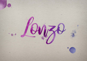 Lonzo Watercolor Name DP