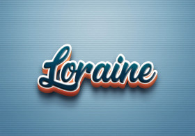 Cursive Name DP: Loraine
