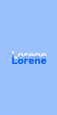 Name DP: Lorene