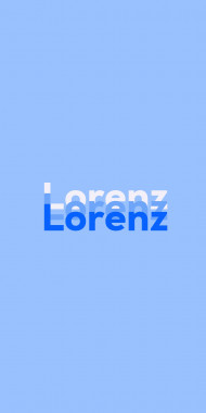 Name DP: Lorenz