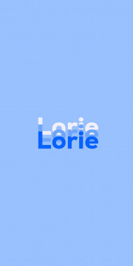 Name DP: Lorie