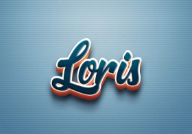 Cursive Name DP: Loris