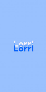 Name DP: Lorri